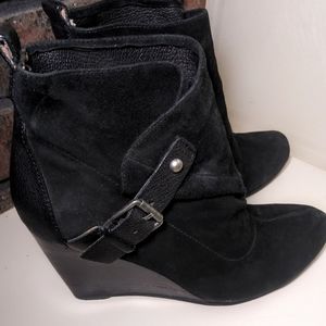 Nine West Suede & Leather booties 7M